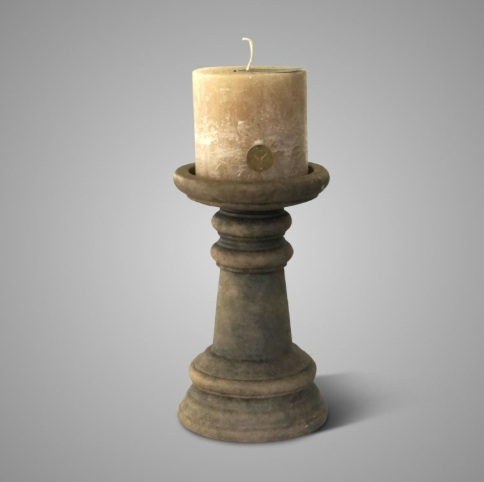 Brynxz Candleholder Basic Majestic Brown L