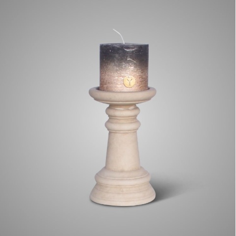 Brynxz Candleholder Basic Majestic Taupe L