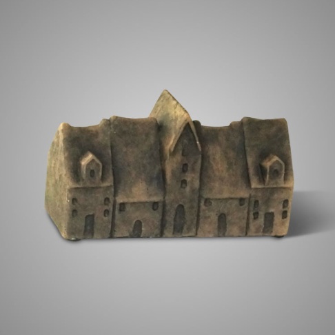 Brynxz Five rows Classic Houses Majestic Brown