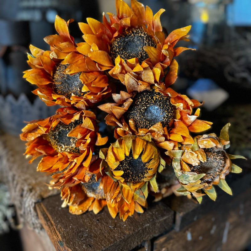 Kunst Boeket Zonnebloem