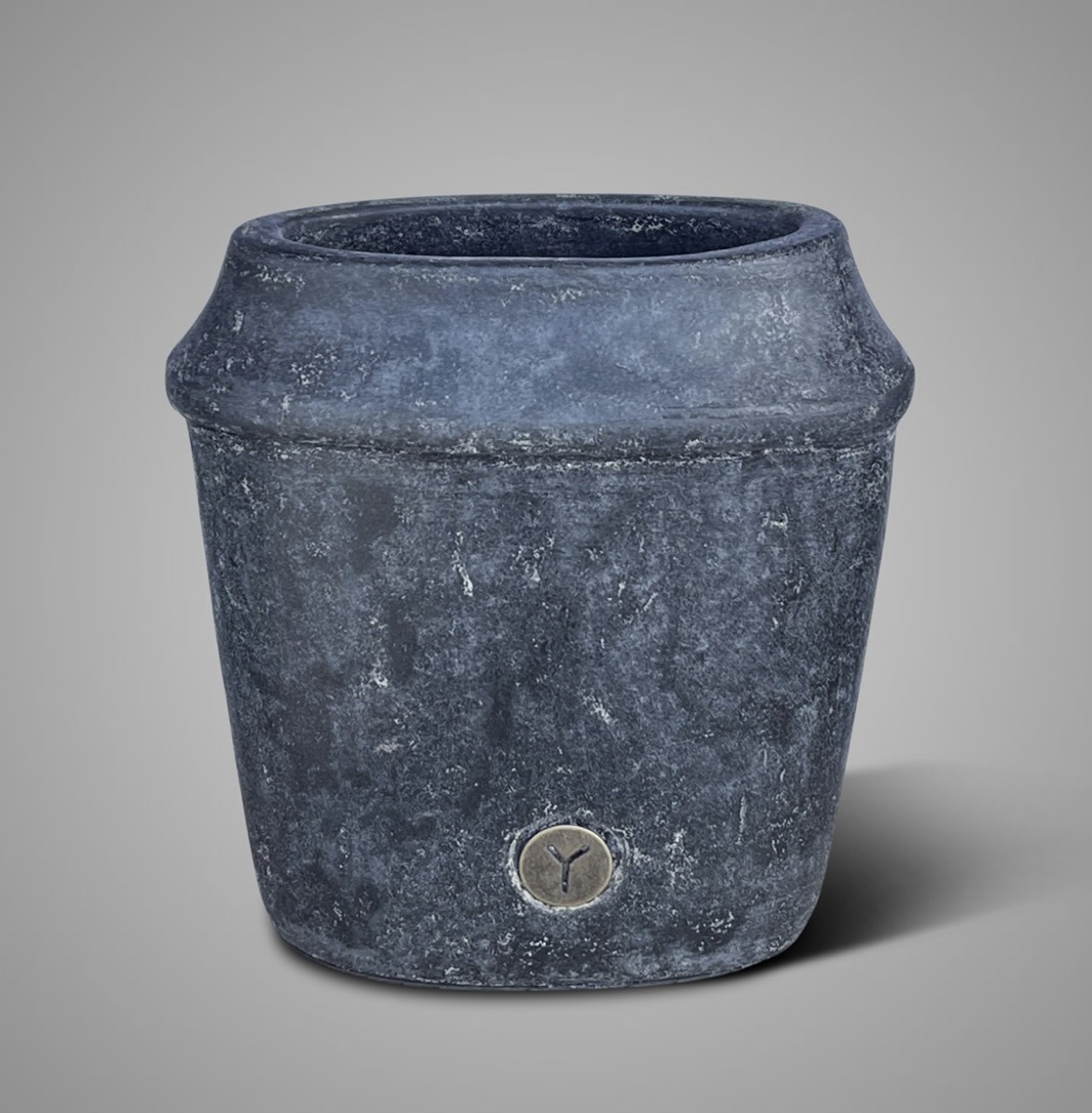 Brynxz Planter Oval Edge Basalt S