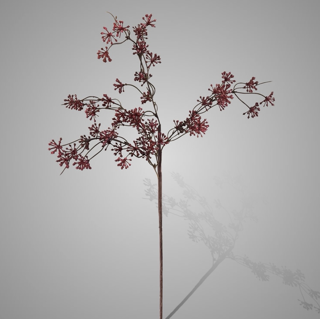 Sylxz Waxbuds Multstem Wine Red 61 cm