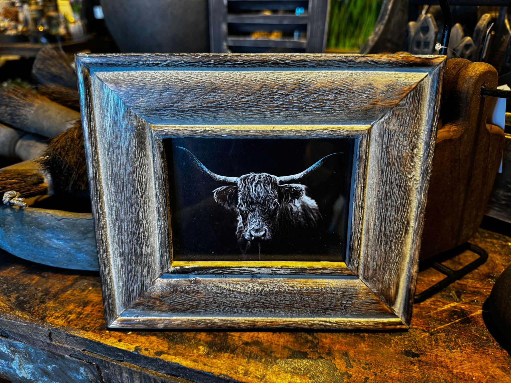 fotolijst met afbeelding hooglander - Afbeelding 4