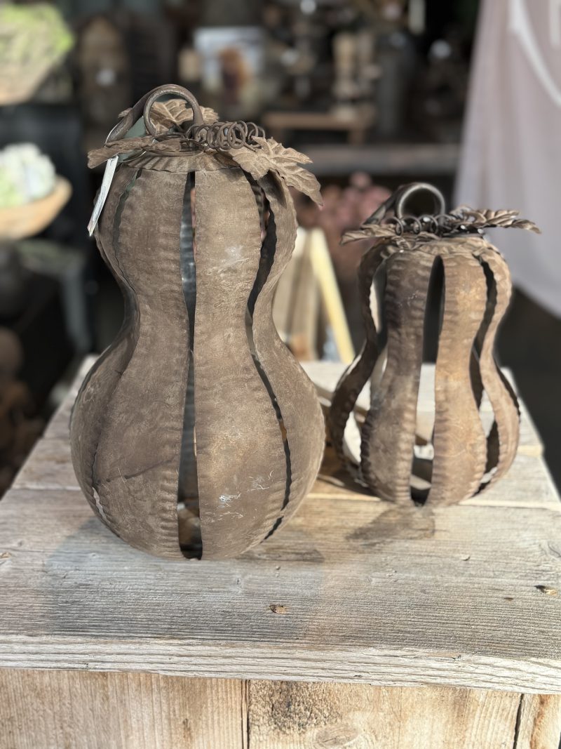 Countryfield fles pompoen windlicht. - Afbeelding 4