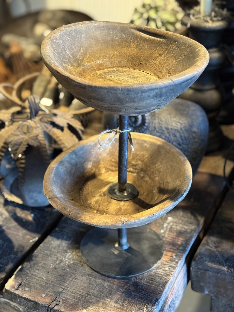 Mooie houten etagère