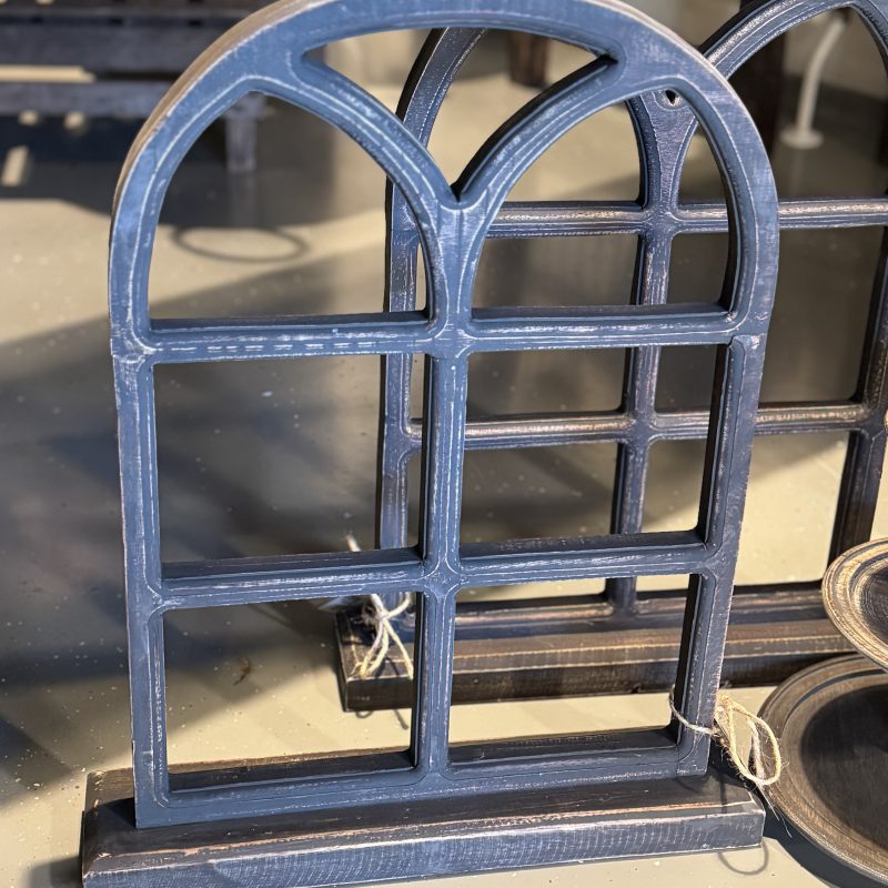 Houten stalraam