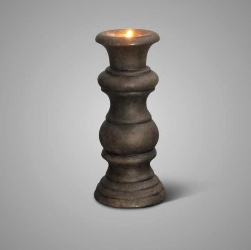 Brynxz Candleholder luxury majestic brown M/L - Afbeelding 2