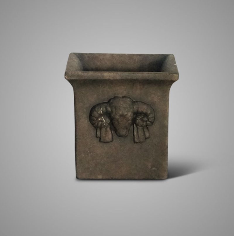 Brynxz planter square ram majestic brown