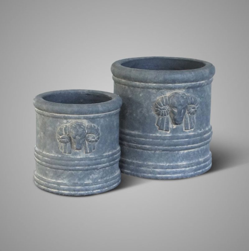 Brynxz planter with ram majestic vintage