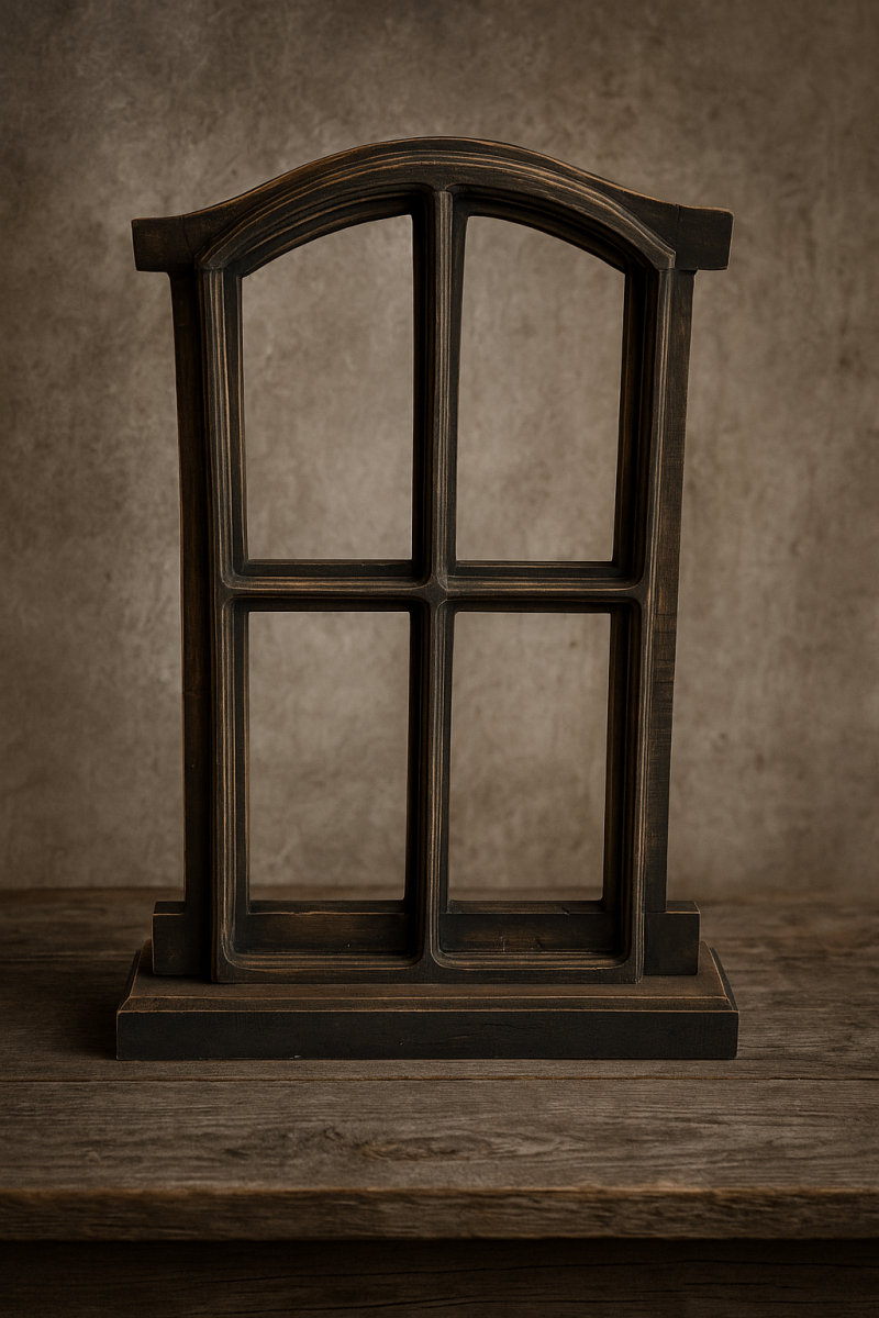 Houten stalraam