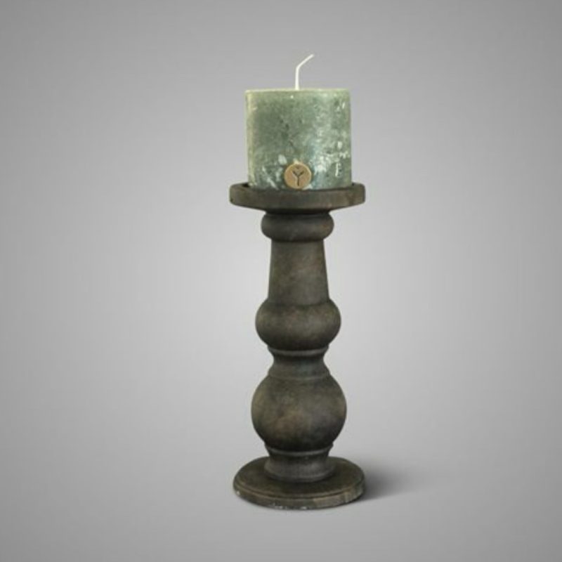 Brynxz Candleholder Grandeur Majestic Brown L