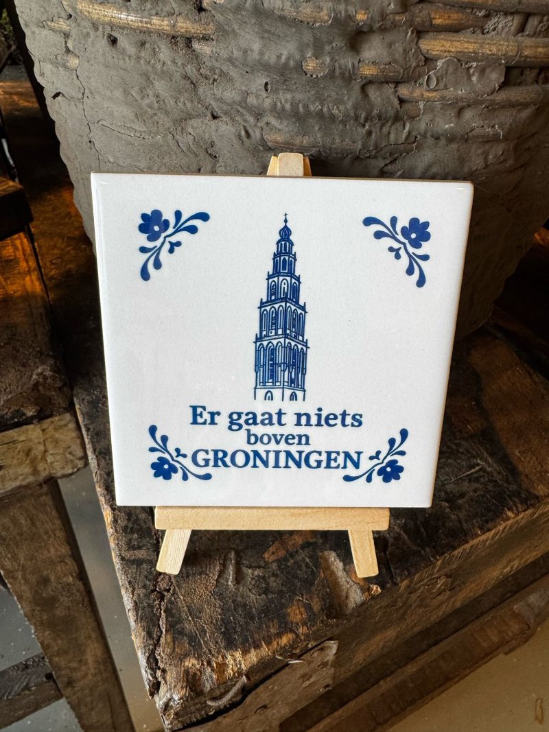 Tegeltje met afbeelding