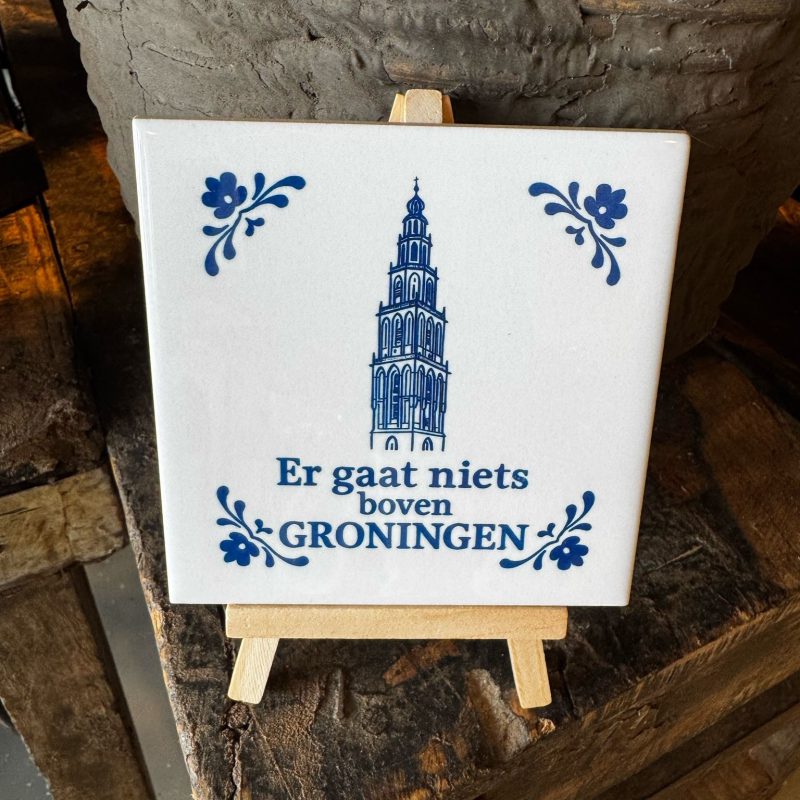 Tegeltje met afbeelding