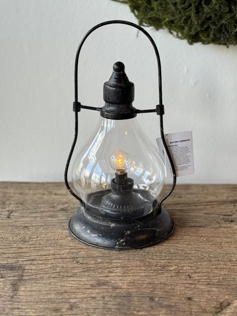 Olielamp vintage look
