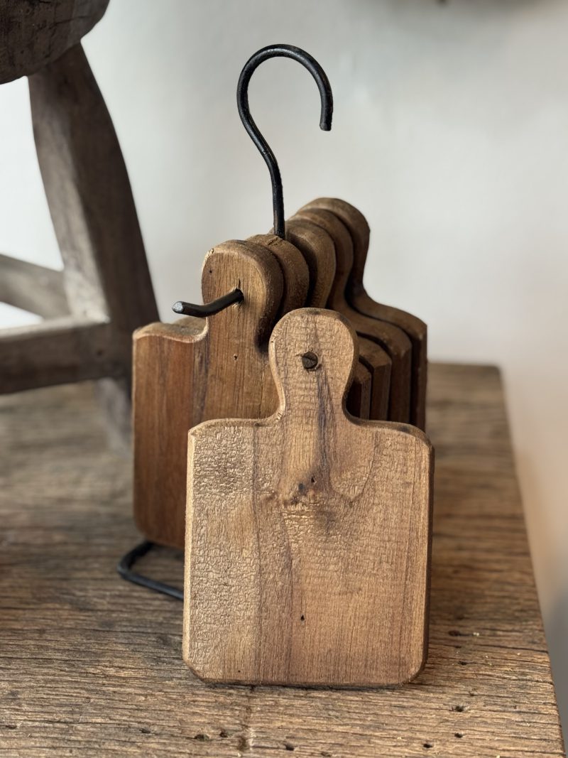 Houten Onderzetters aan stander - Afbeelding 2
