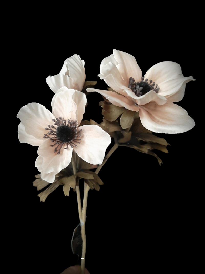 Anemone Kunstbloem - Afbeelding 4