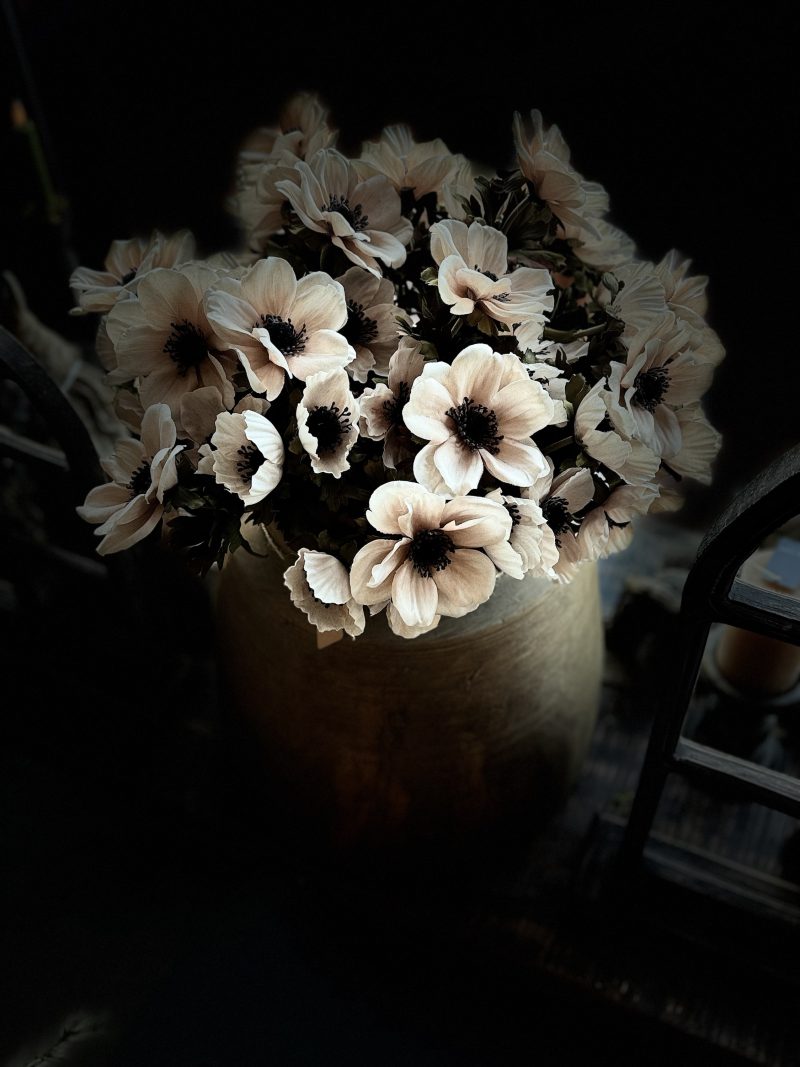 Anemone Kunstbloem - Afbeelding 2