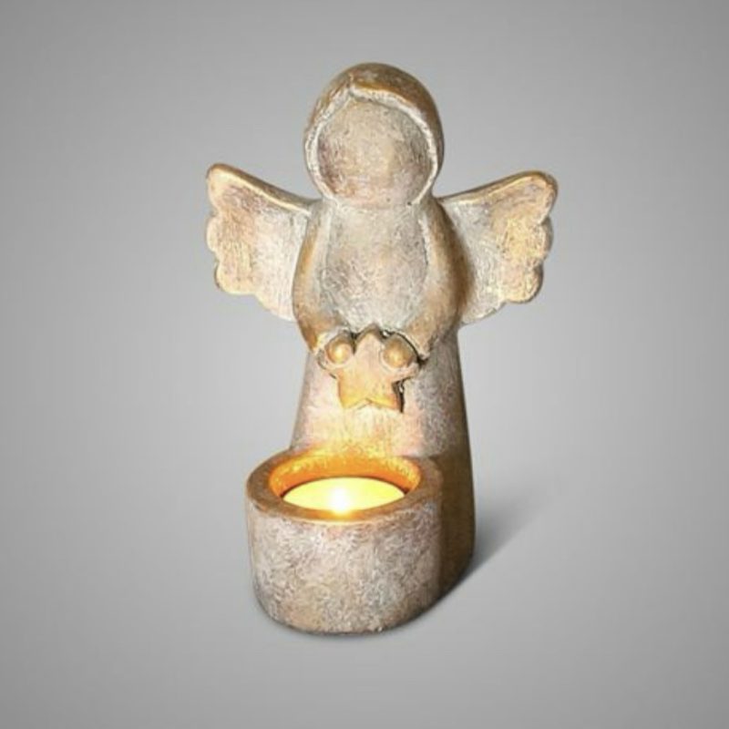 Angel with Tealightcup
Jewel S