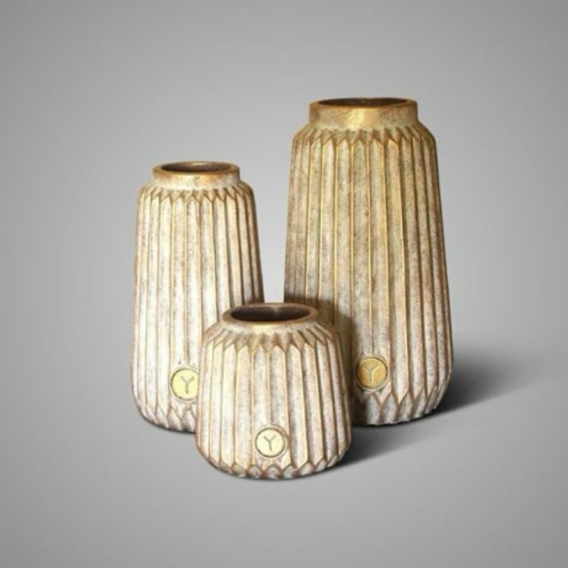 Brynxz Vases With Lines Jewel S/M/L