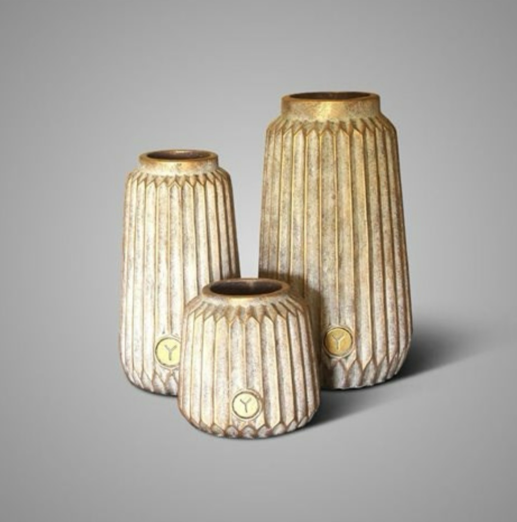 Brynxz Vases With Lines Jewel S/M/L