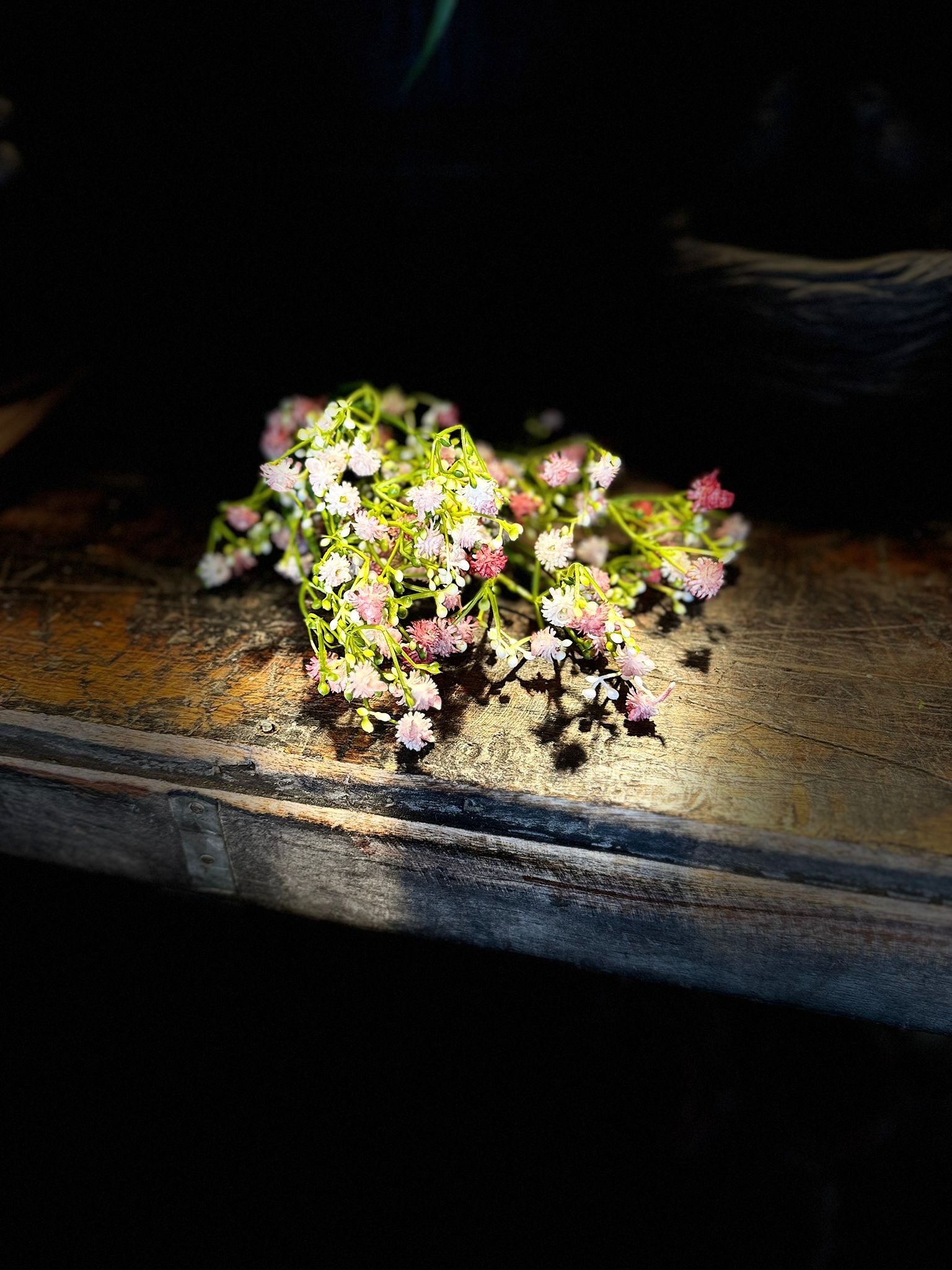 Gipskruid bosje oud roze - Afbeelding 2