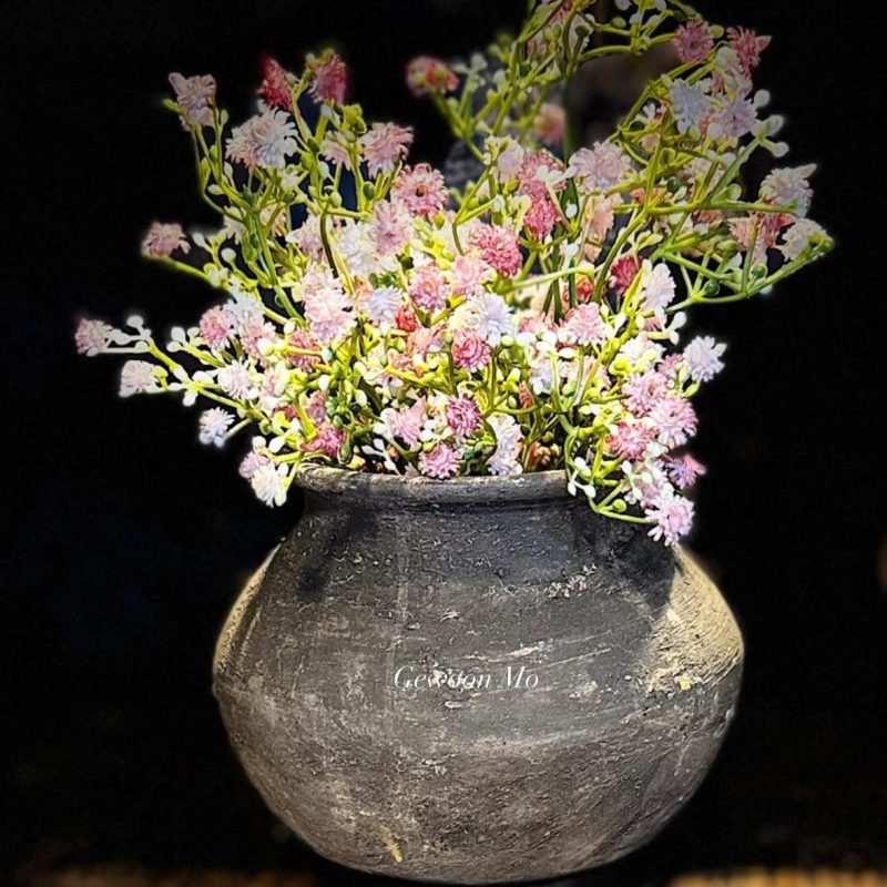 Gipskruid bosje oud roze