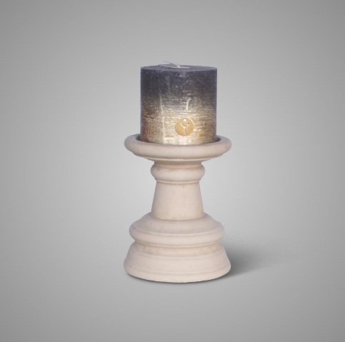 Brynxz Candleholder Basic Majestic Taupe M