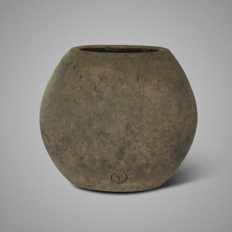 Brynxz Planter Oval Moon Majestic Brown L