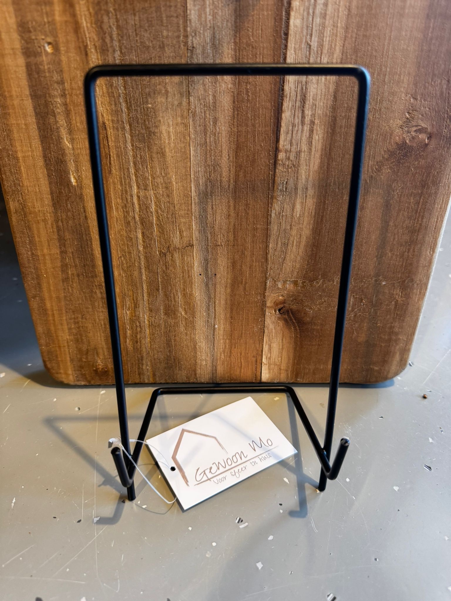 Standaard voor deco bordje