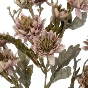 Kunstbloem Chrysanthenum Brown - Afbeelding 2