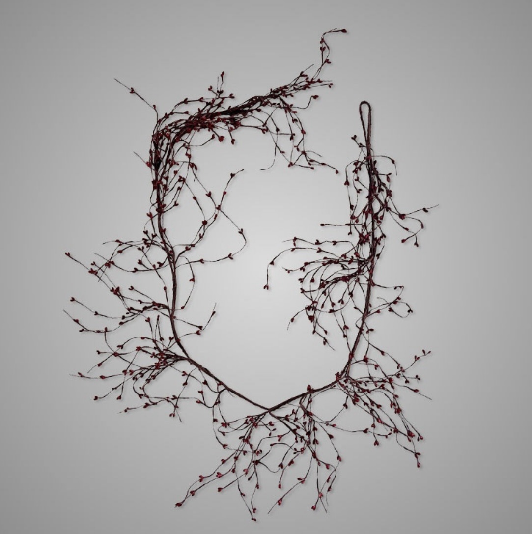 Sylxz Garland Egelantier Red 162 cm