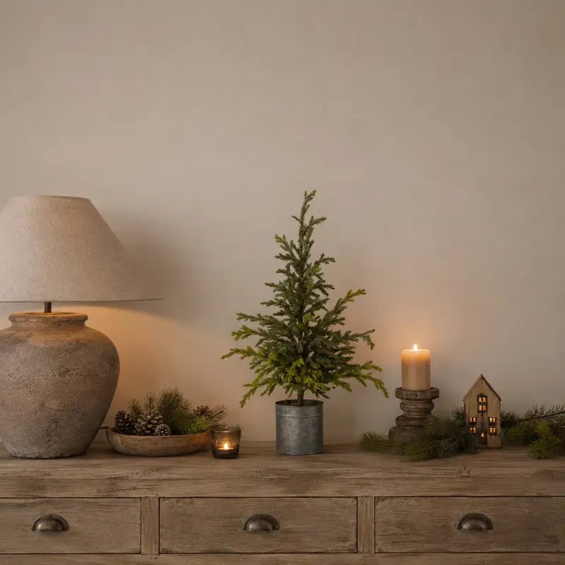 Picea in zinken pot
