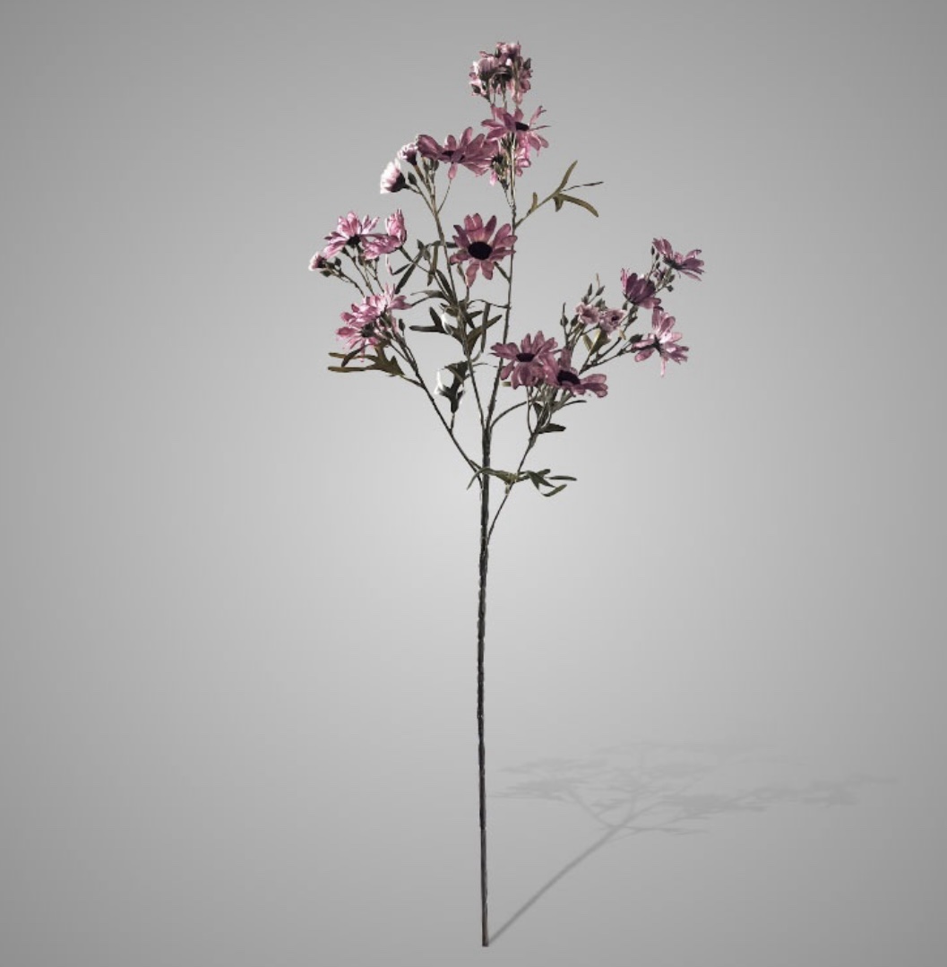 Sylxz Chrysanthemum Purple 90 cm